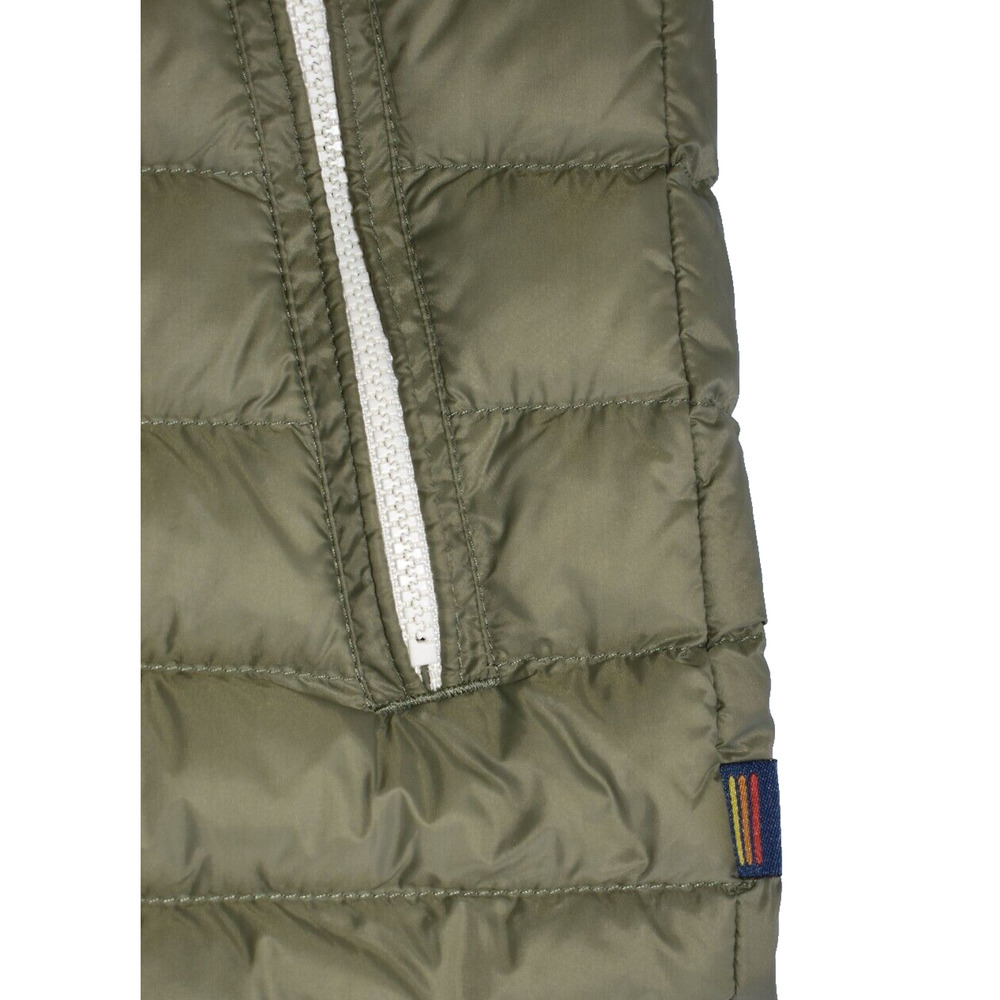 NEW MARINE LAYER Vail Dusty Olive/Navy Reversible Down Puffer Vest Size S $145 - Picture 6 of 9